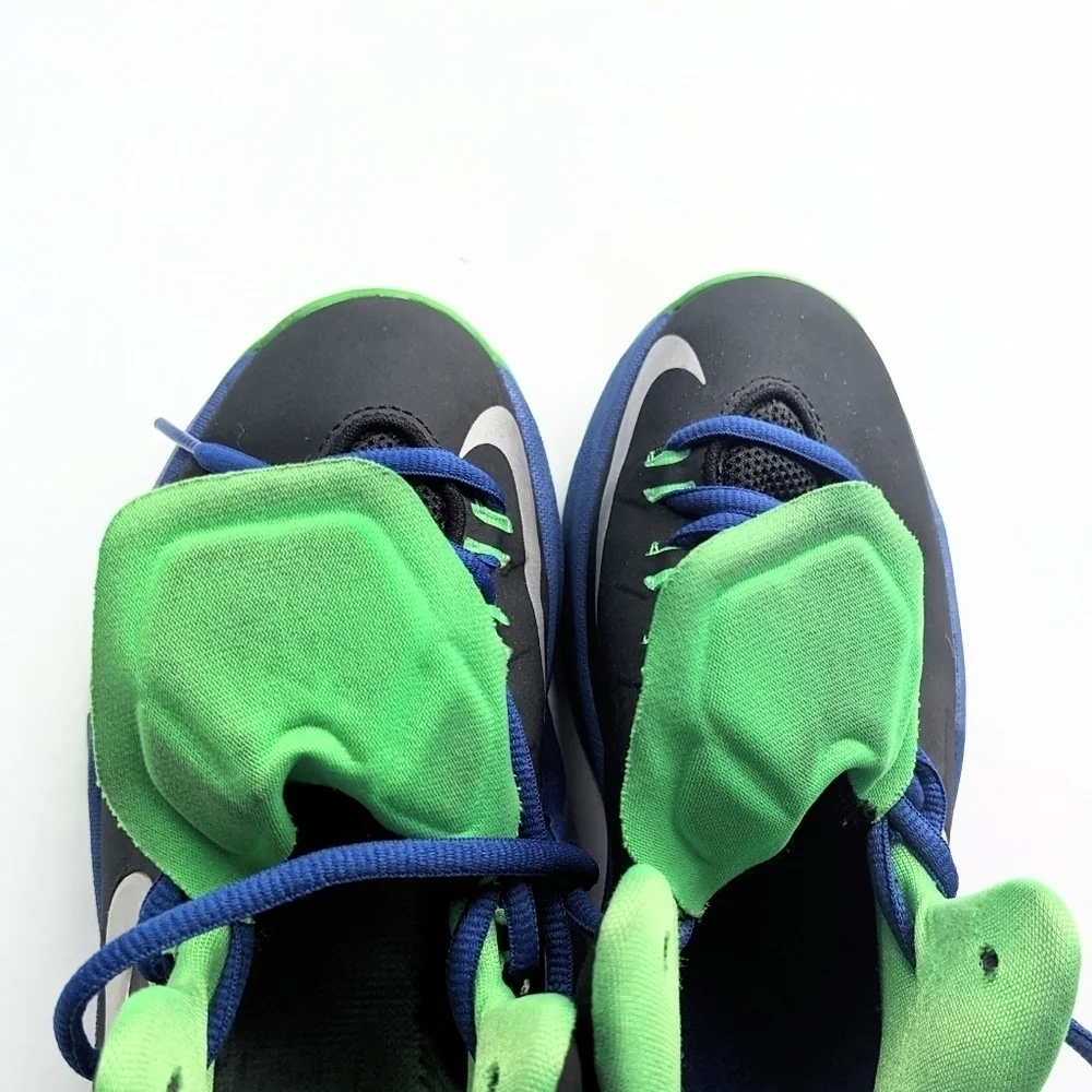 Nike KD 5 GS 'Black Poison Green Hyper Blue Sneakers